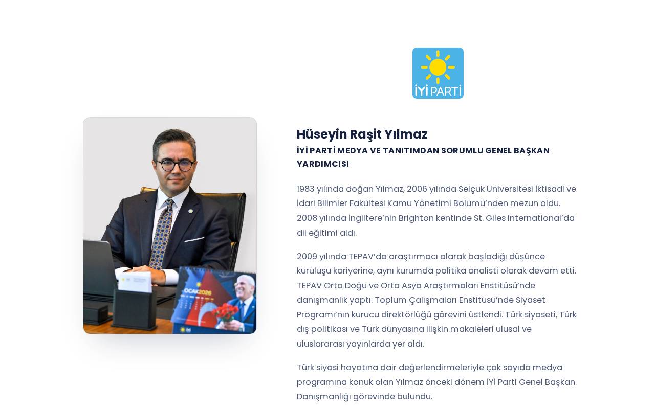 Hüseyin Raşit Yılmaz web sitesi tasarımı