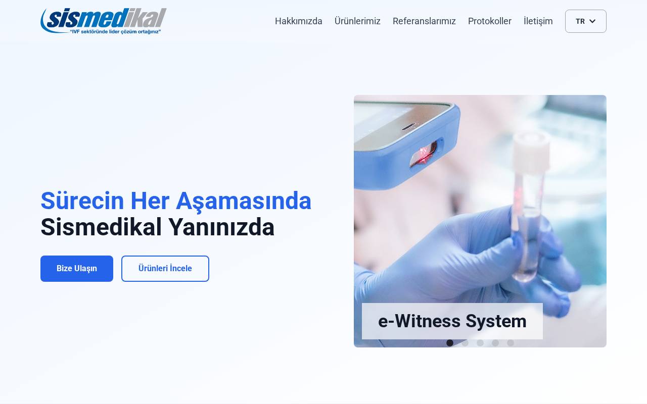 Sismed web sitesi tasarımı - Websitesi Yap referansı